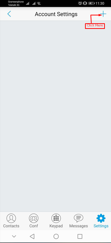 PBX extensions setup on GS Wave App - Step 3