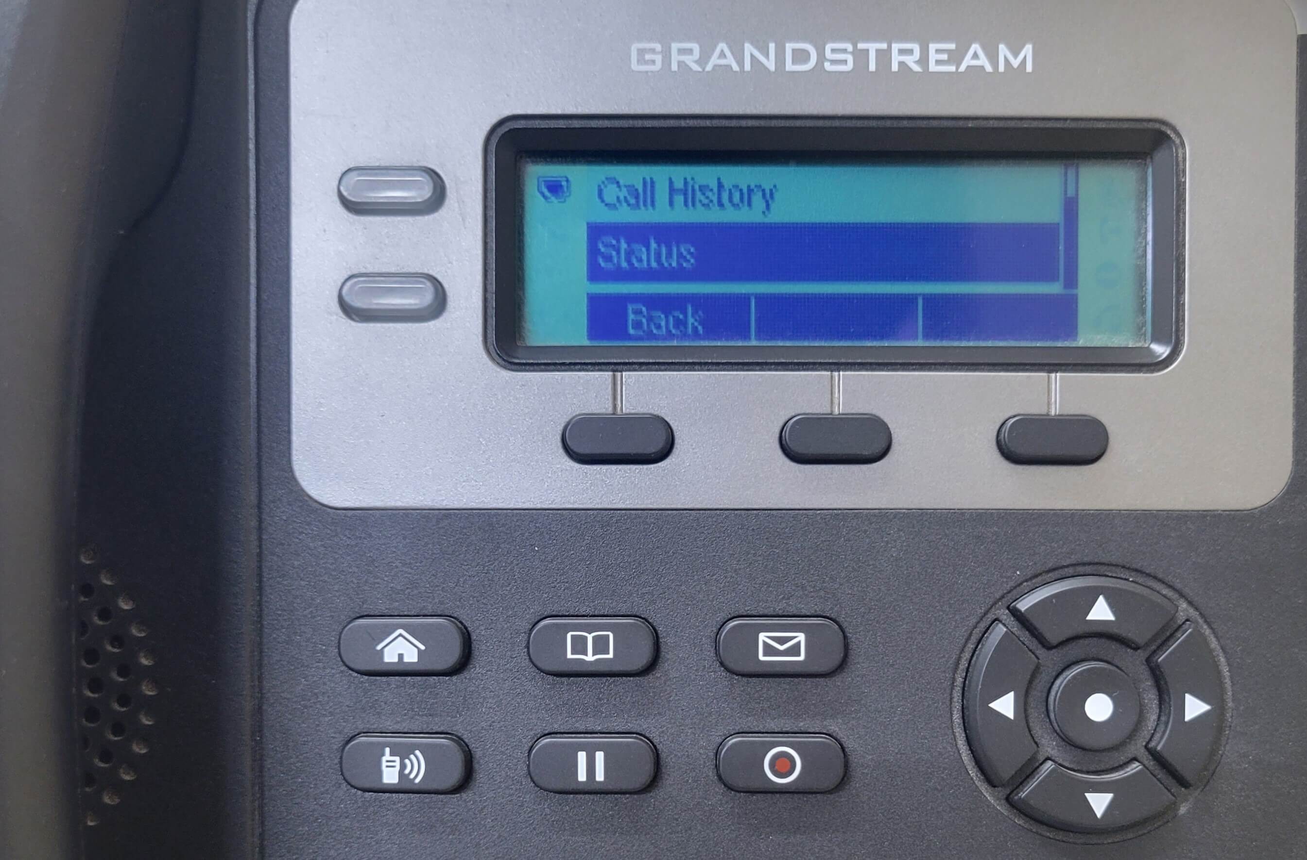 How to Configure SIP Account on a Grandstream IP Phone - Step 2