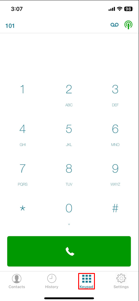 How to Set Up a PBX Service Extension Using SessionTalk Softphone for iPhone - Step 5